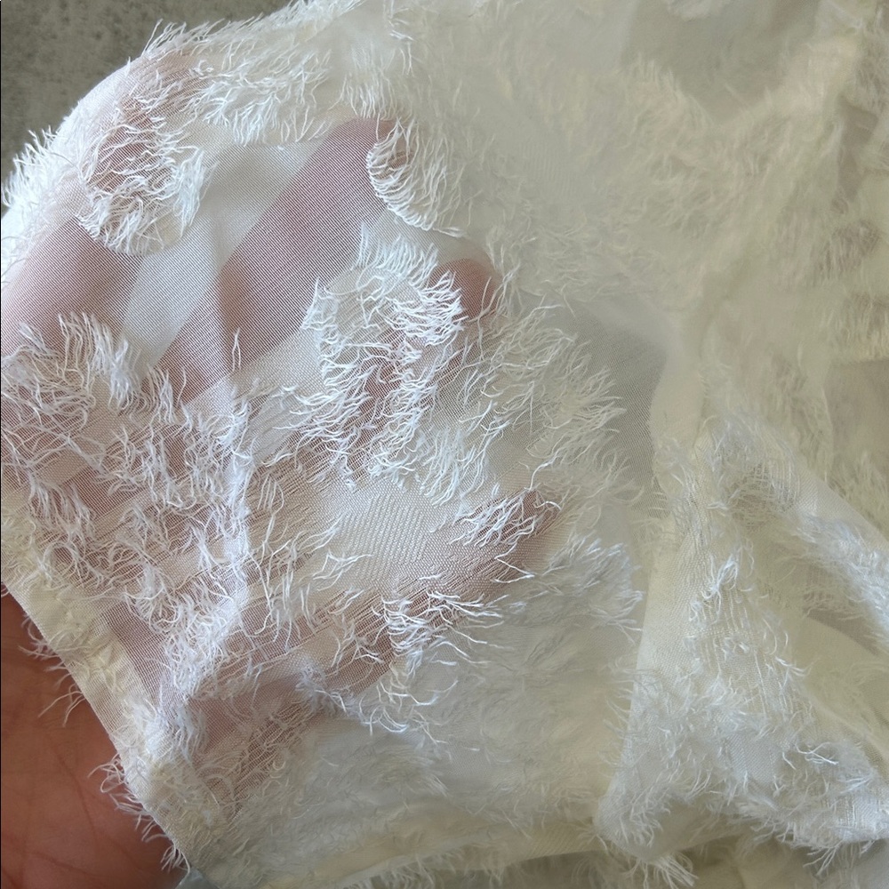 ๐ค NWT Elegant White Lace Top - Picture 3 of 4